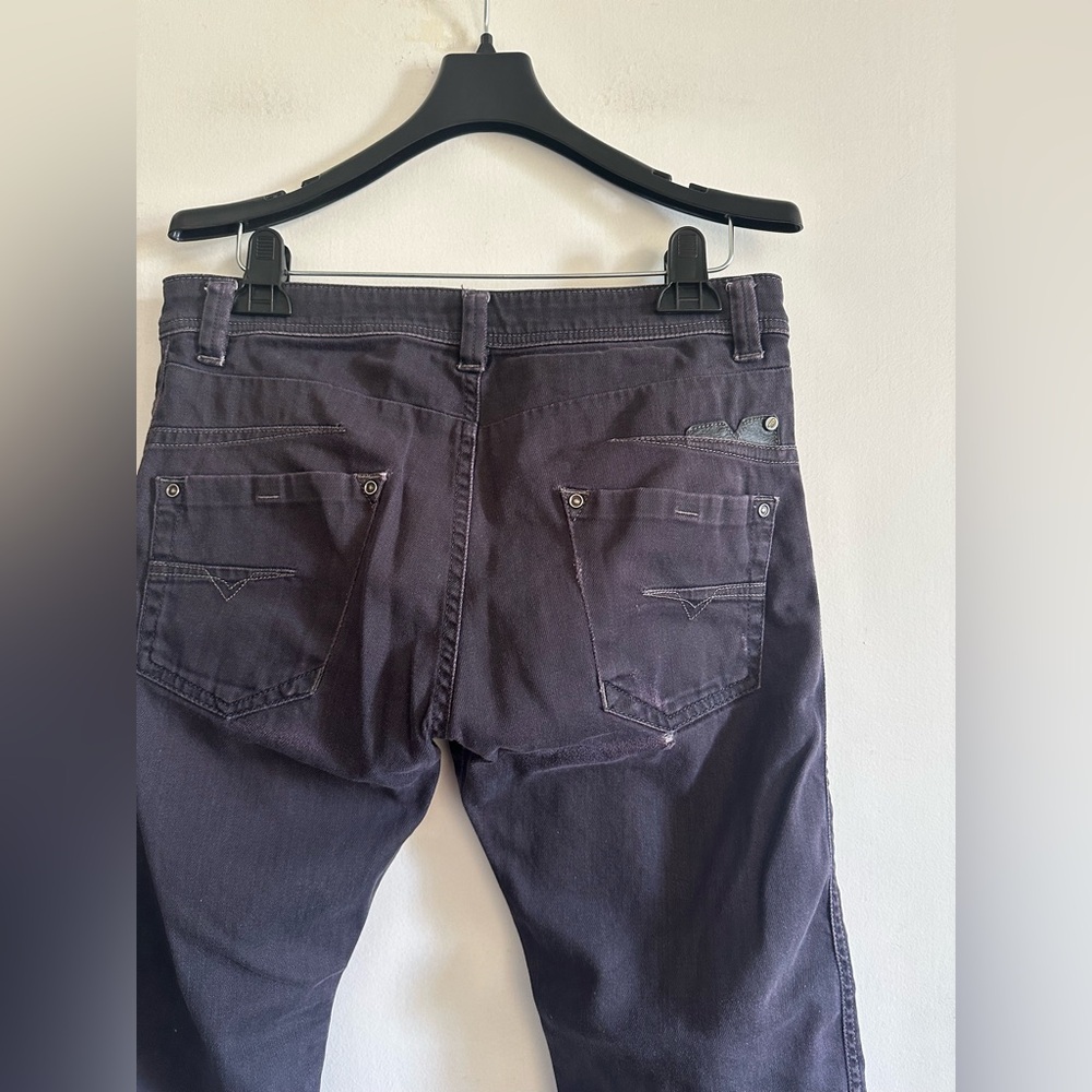 Diesel Purple/Blue Darron Distressed Designer Denim Stretch Jeans size 29 - Picture 5 of 8